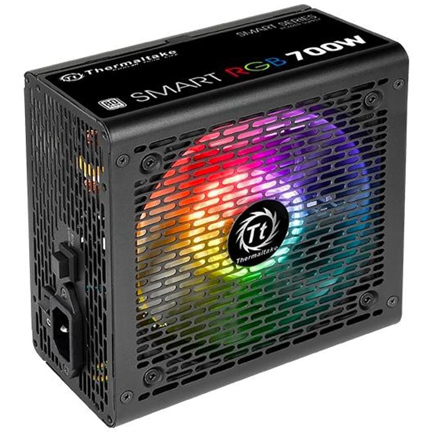 Fuente Thermaltake 700w Smart Series Rgb 80 Plus White